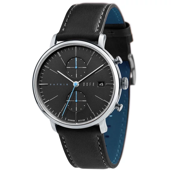 DuFa DF-9027-04 Sapphire kronográf 40mm 3ATM karóra