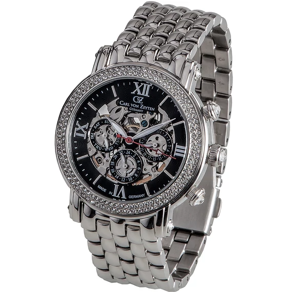 Carl von Zeyten CVZ0062BKMS Kniebis Automata 40mm 5ATM karóra