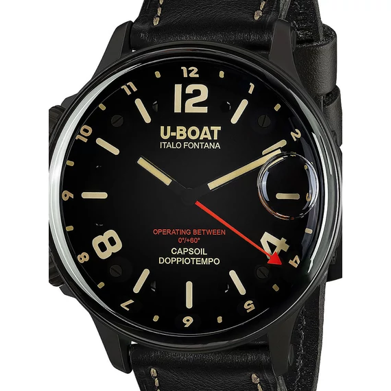 U-Boat 9671 Capsoil Doppiotempo DLC GMT férfi 55mm 10ATM karóra