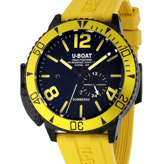 U-Boat 9668 Sommerso Yellow IPB Automata 46mm 30ATM karóra