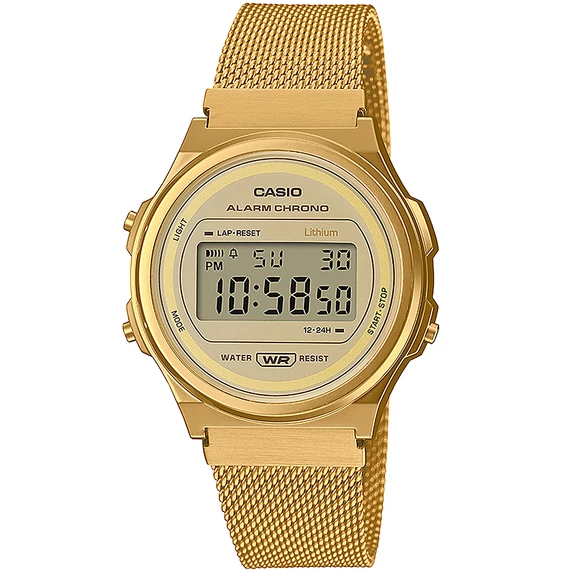 Casio A171WEMG-9AEF Vintage Round 37mm karóra
