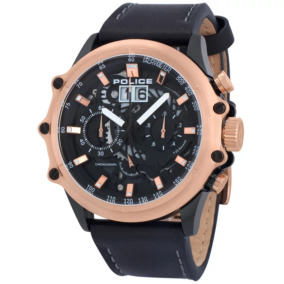 Police PL16018JSBR.02 Luang kronográf 49mm 3ATM karóra
