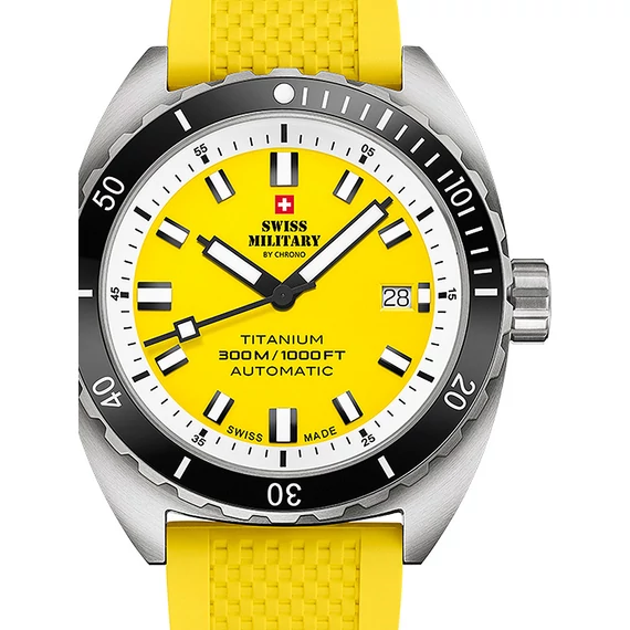 Swiss Military SMA34100.11 Titán automata búvár 42mm 30ATM