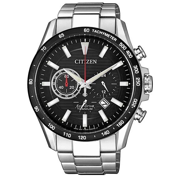 Citizen CA4444-82E Eco-Drive titán kronográf 43mm 10ATM karóra