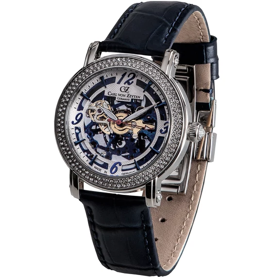 Carl von Zeyten CVZ0061BL Wolfach Automata 40mm 5ATM karóra