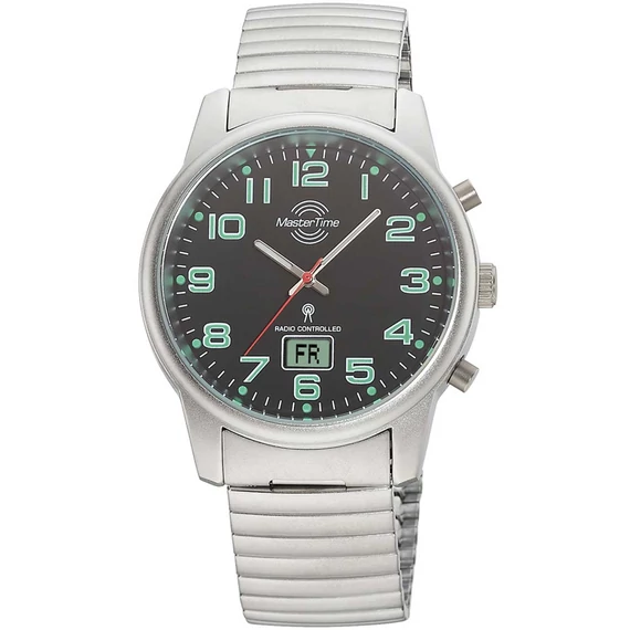 Master Time MTGA-10763-22Z rádióvezérlésű Basic Series férfi 41mm-es 3ATM karóra
