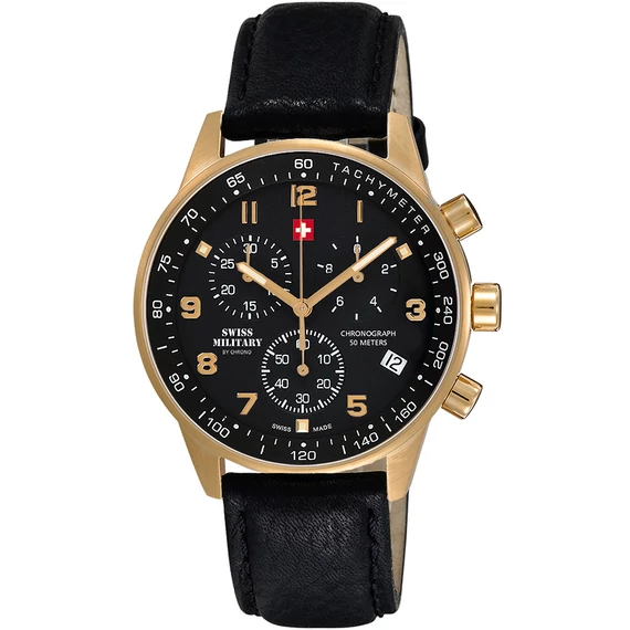 Swiss Military SM34012.10 kronográf 41mm 5 ATM karóra
