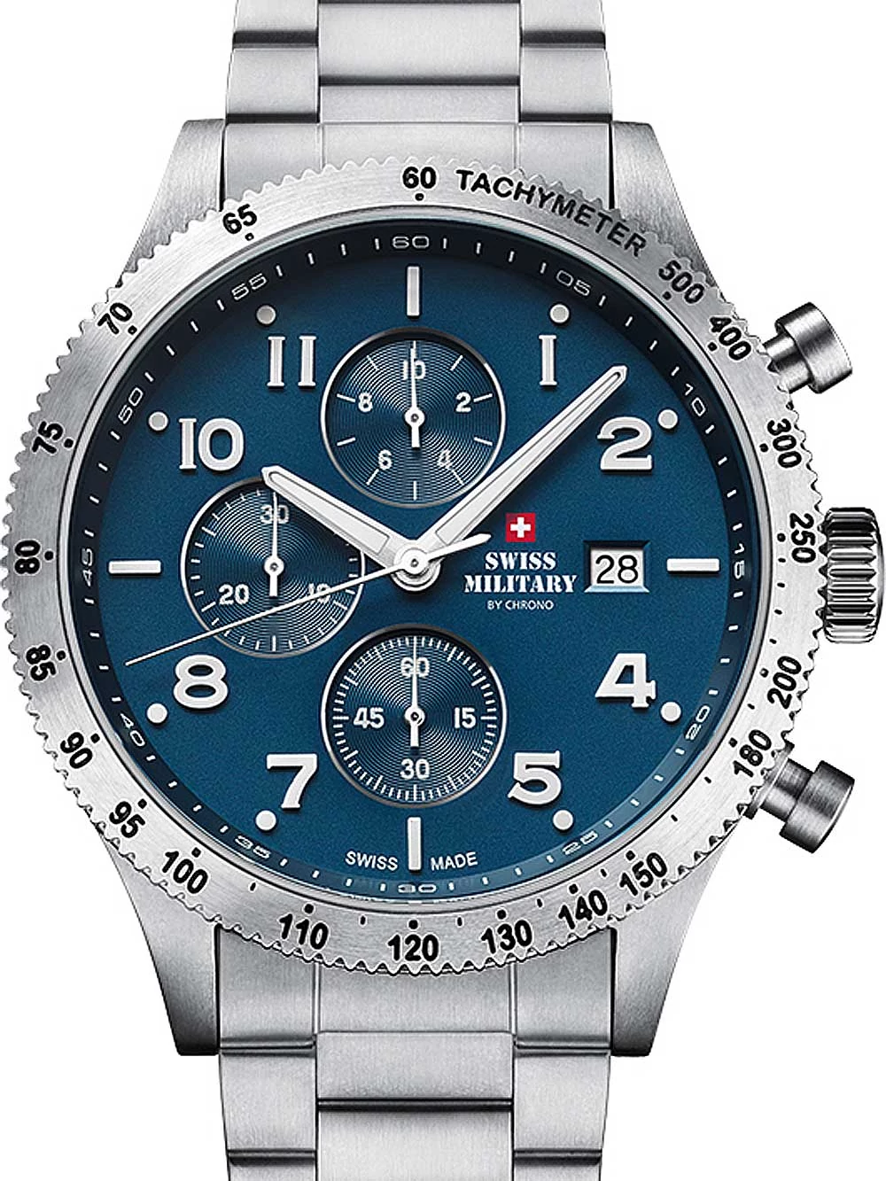 Swiss Military SM34084.02 Chrono 42 mm 10ATM karóra
