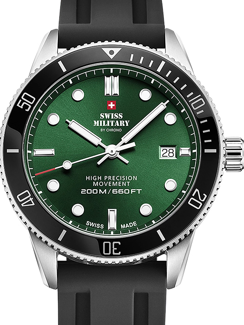 Swiss Military SM34088.09 Búvárkvarc 42mm 20ATM karóra