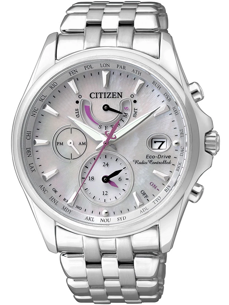 Citizen FC0010-55D Eco-Drive női rádióvezérlésű óra zafír üveg 39 mm 10 ATM karóra