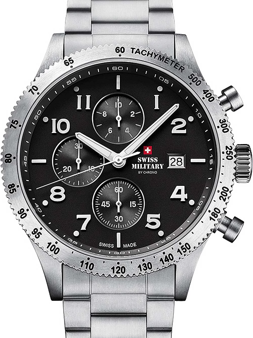 Swiss Military SM34084.01 Chrono 42 mm 10ATM karóra