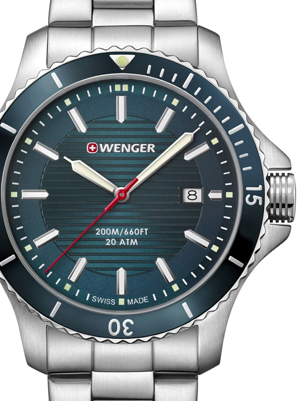 Wenger 01.0641.129 Seaforce férfi 43 mm-es 20 ATM karóra
