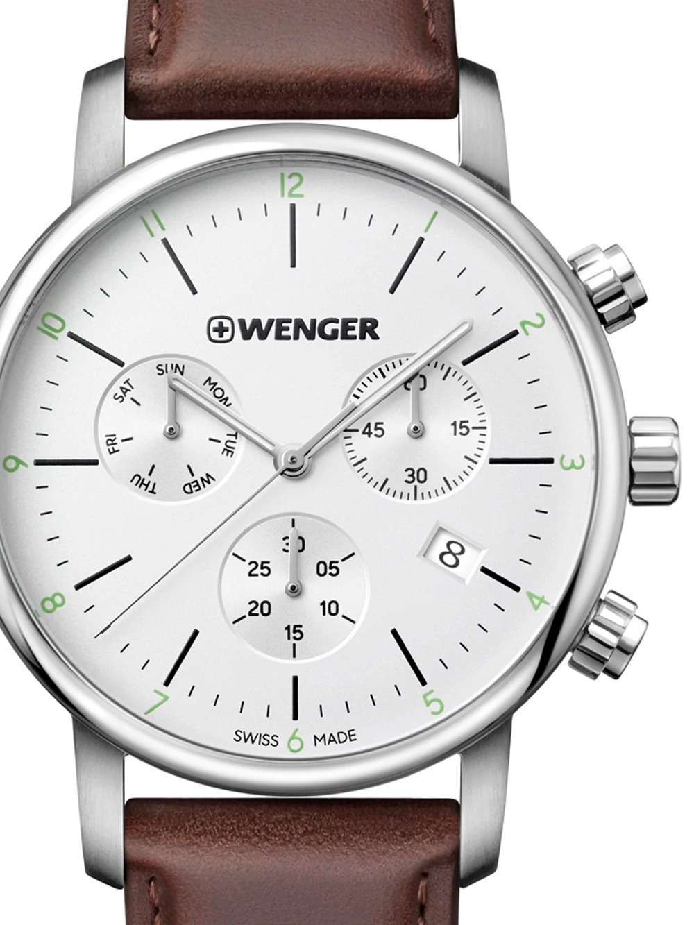 Wenger 01.1743.101 Urban Classic Chronograph 44mm 10 ATM karóra
