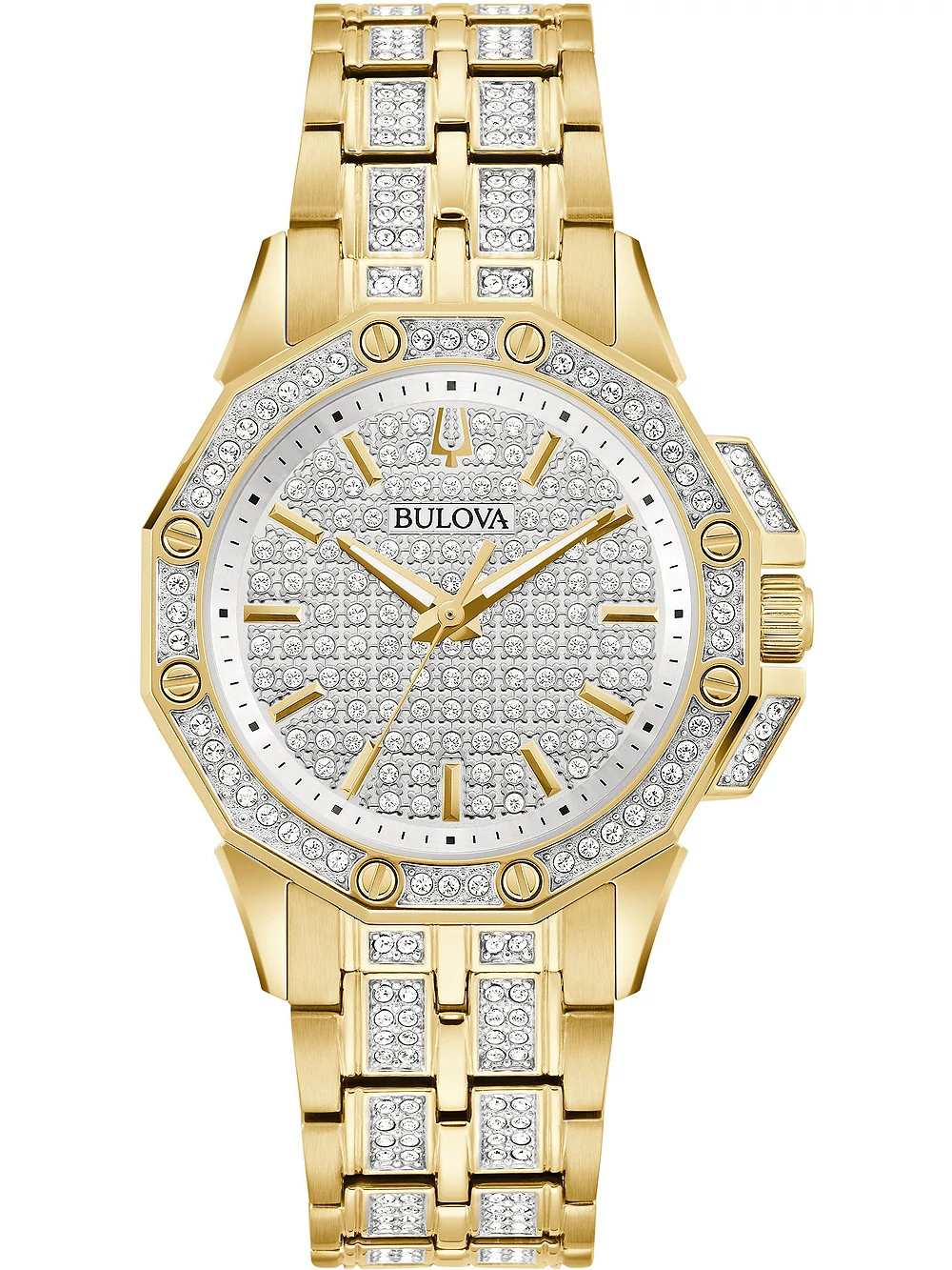 Bulova 98L302 Crystal Octava női 34mm 3ATM karóra