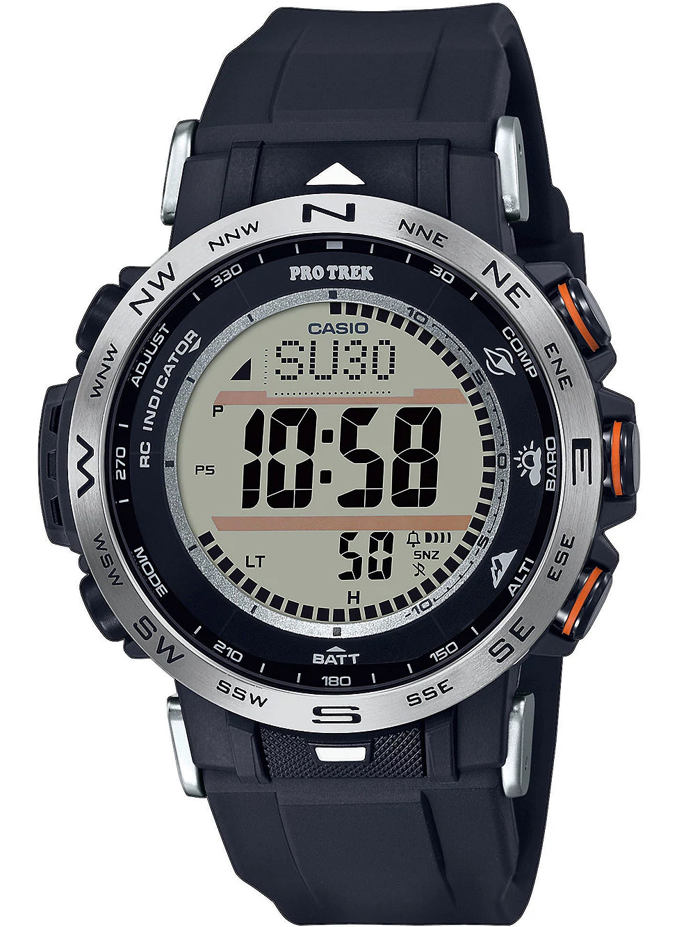 Casio PRW-30-1AER Pro Trek napelemes férfi 40mm 10ATM karóra