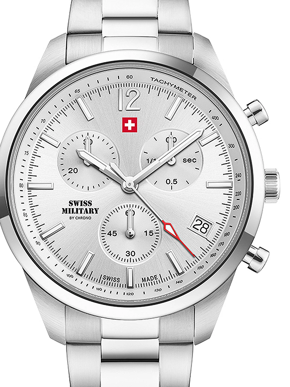 Swiss Military SM34097.02 kronográf férfi karóra 42mm 5ATM