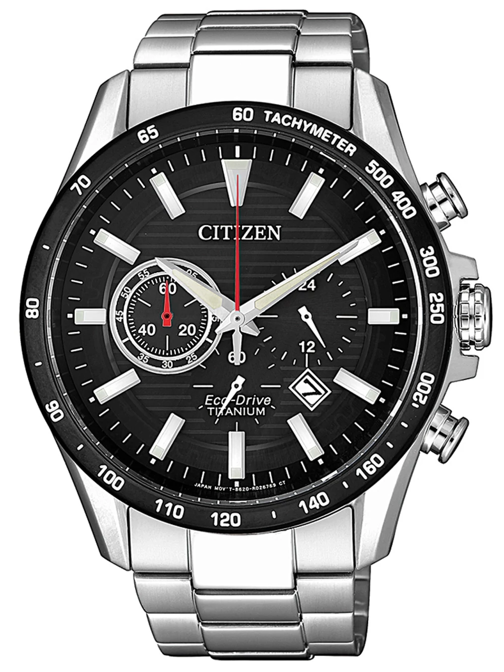 Citizen CA4444-82E Eco-Drive titán kronográf 43mm 10ATM karóra