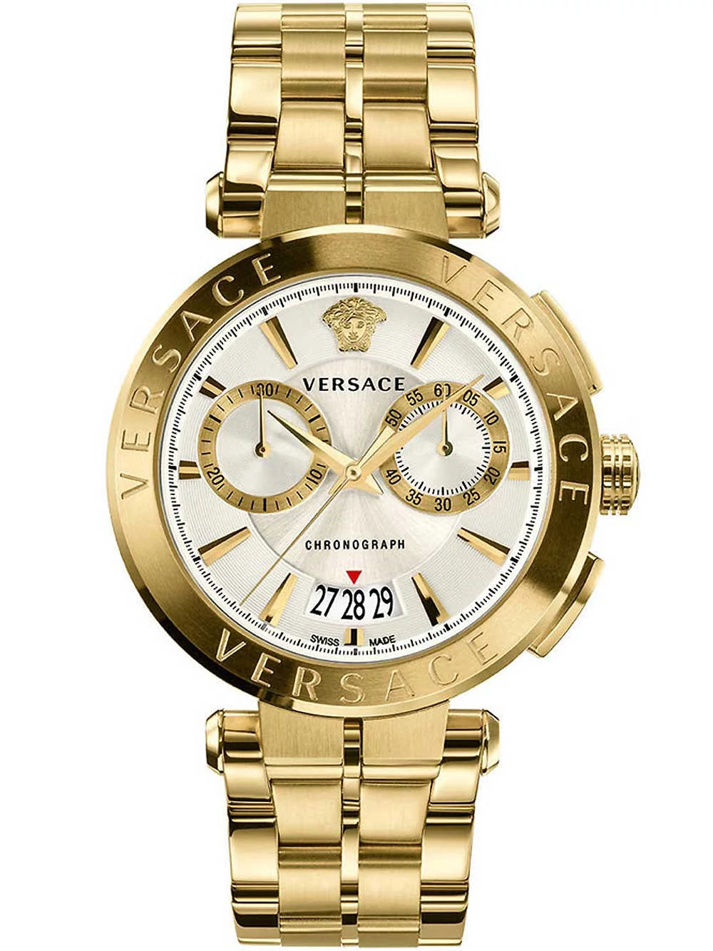 Versace VE1D00419 Aion kronográf férfi 45mm-es 5ATM karóra