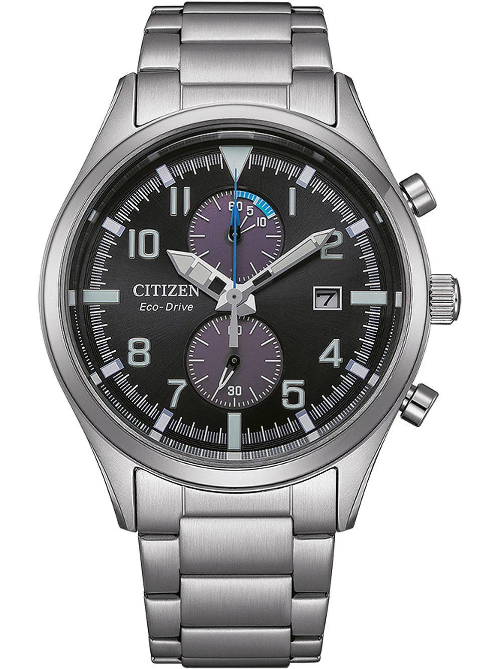 Citizen CA7028-81E Eco-Drive Chronograph férfi 43mm 10ATM karóra