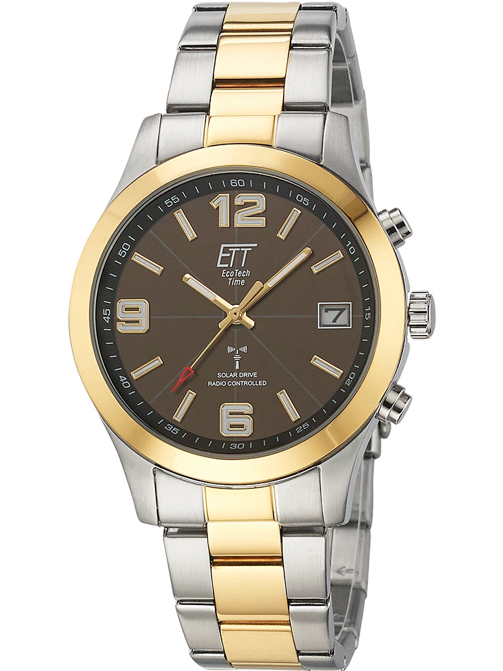 ETT EGS-11484-22M Solar Drive rádióvezérlésű Gobi férfi 41mm 10ATM karóra